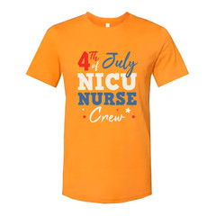 4th Of July NICU Nurse Crew T Shirt