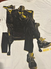 Kobe Bryant 4 Nike Ankle Insurance Co Mens Shirt Medium M