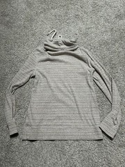 Express Men’s Cowl Neck Waffle Long Level Size Small