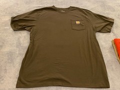 Lot of 4 Carhartt Men’s XL Tall Loose Fit Pocket T-Shirts, Men’s Work Wear