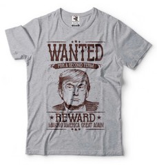 Wanted For A Second Term Shirt Funny Trump Political Tee Trump 2024 Shirt