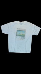 Vintage Hanes Heavyweight 50/50 Graphic T-Shirt Single Stitch Made In USA Size L