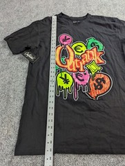 Outrank T-Shirt Men’s L Black Graphic Print Money Bags NWT