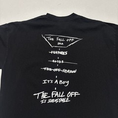 J. Cole Black Double-Sided The Fall Off Era Music Tour T-Shirt Off-Season Rap