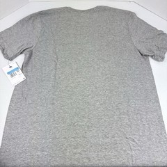 Men’s T-Shirt Nike Athletic Gray Black Red Swoosh Size M-2XL