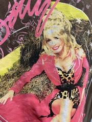 Vintage 2008 Dolly Parton Backwoods Barbie Tour T Shirt Brown Pink Size Xl