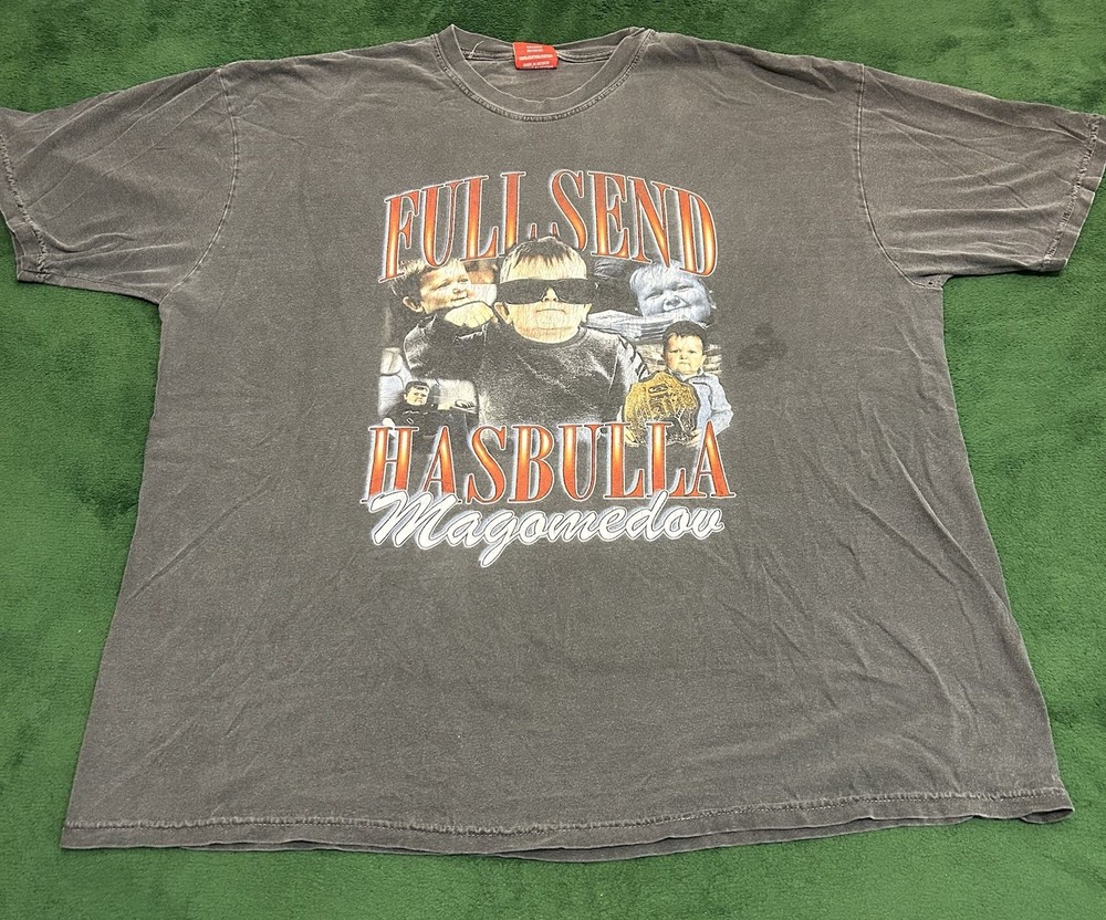 Full Send Hasbulla Magonedow T-Shirt Mens Size 2XL Nelk Boys Internet Graphic