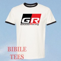 GR Gazoo Racing Men’s Ringer Black Size S to 3XL