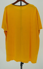Polo Ralph Lauren Men’s XXL Yellow Crew Neck T-Shirt Tipped Collar Navy Pony