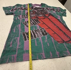 RARE Valabasas Vintage Tee Boom Lose Your Mind All Over Graphic Tee Size XXL New
