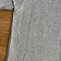 Vintage 90s Lycoming College Shirt Gray Cotton Rayon Size Small