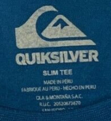 Quiksilver Mens Shirt Small Medium Large XL Mult Colors Slim Fit Short Sleeve