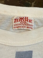Vintage 40s-50s WH Brine Co Rowing T-Shirt 18.5”x26” Tee