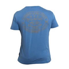 Guinness Gold Harp Premium Trademark 1759 Label Blue T-Shirt new in plastic 3XL