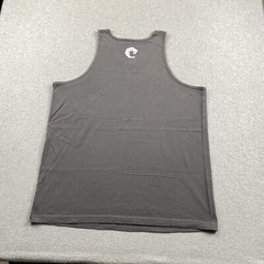VINTAGE Wave Riding Vehicles WRV Tank Top Shirt Men XL Gray Graphic Logo 90s Y2K