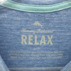 Tommy Bahama Mens Size L T-Shirt Sundays Best Crew Relax Tee New Defect