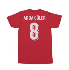 Turkiye Arda Guler 8 Soccer Inspired Jersey Style Unisex T-Shirt