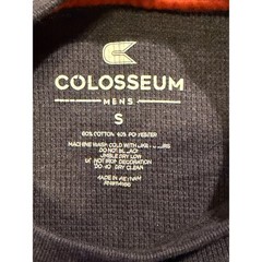 Colosseum Oklahoma State Cowboys Shirt Mens S Gray Long Sleeve Thermal OSU Logo