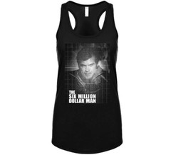 Six Million Dollar Man Lee Majors 70s Classic Tv T Shirt