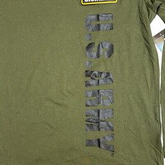 NWT Official US Army Licensed Logo Long Sleeve T-Shirt Green Men’s Size L