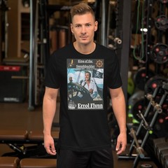 Errol Flynn King of the Swashbuckler Premium T-shirt S-4XL Pirate FAN Art Gift!