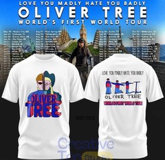 Oliver Tree Shirt Love You Madly Hate You Badly World Tour 2026 Gift For Fans