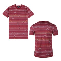 Beautiful Giant Men’s Striped Cotton T-shirt Jacquard Regular Outdoor
