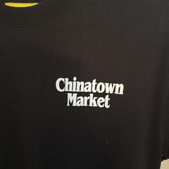 Mens Chinatown Market Black T Shirt Call My Therapist Size Small