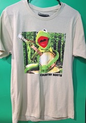 Muppets Kermit the Frog Banjo Country Roots Medium Shirt