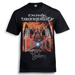 DARK TRANQUILLITY -The Gallery Black T-Shirt in flames dissection