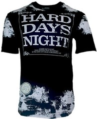 men’s T shirt Hard Day’s Night- Music tees “THE BEATLES” Longer Length-NEW