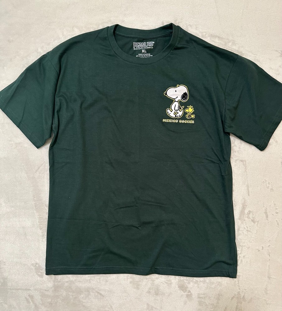 Peanuts Snoopy Mexico Soccer Men’s T-Shirt Size XL Goallll! New
