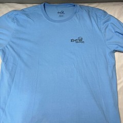 Reyn Spooner Surf Graphic Hawaiian Aloha T-Shirt Limited Issue Casual Blue XL