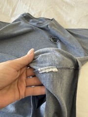 Fjallraven | Mens Large | 1960 Logo Crew Neck T-shirt Heather Gray Lightweight