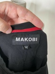 Makobi El Chapo Shirt Mens Medium Black Red Foil Short Sleeve
