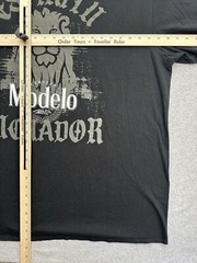 Modelo Cerveza Beer Promo Black T Shirt Men’s 3XL C-Life Group Old English Lion