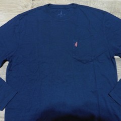 JOHNNIE O Mens M MEDIUM T SHIRT COSTAL WAY NAVY BLUE GOLF BRENNAN 2.0