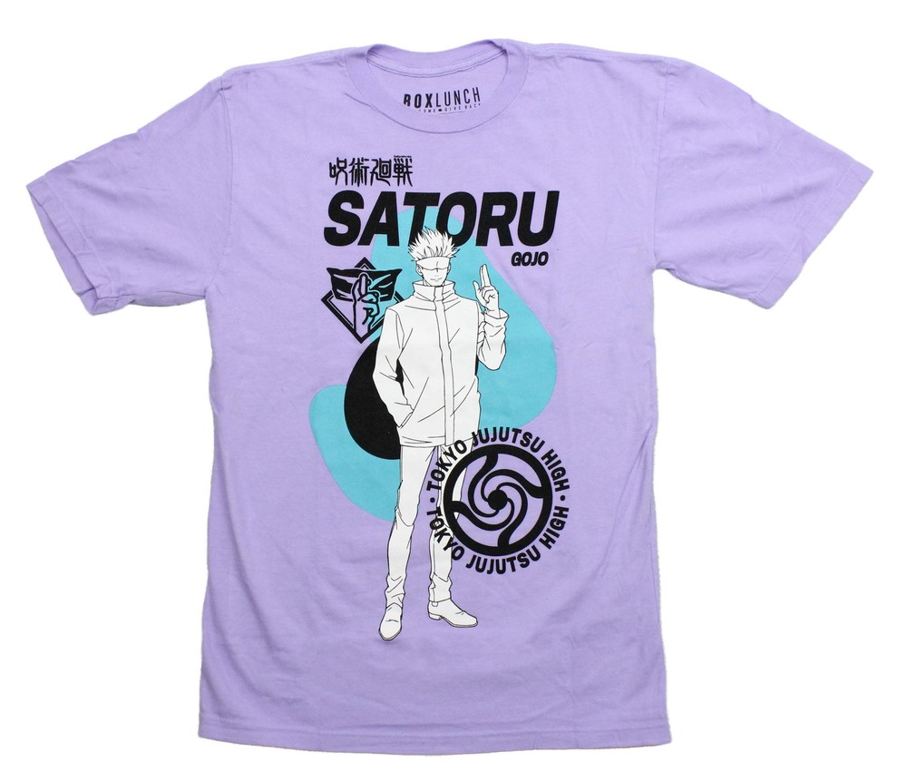 Jujutsu Kaisen New Adult T-Shirt – Satoru Gojo Tokyo Jujutsu High Symbol
