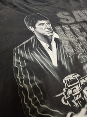 Scarface Clothing Co Tony Montana Shirt Men’s Say Hello To My Little Friend