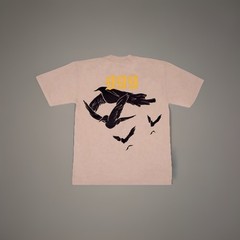Revenge Juice WRLD Dove Tee Beige Graphic Logo 999 Cotton T-Shirt Mens M tee rip