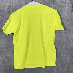 Hi Viz Yellow 4 pack Medium Safety Cotton Blend Summer Workwear Construction