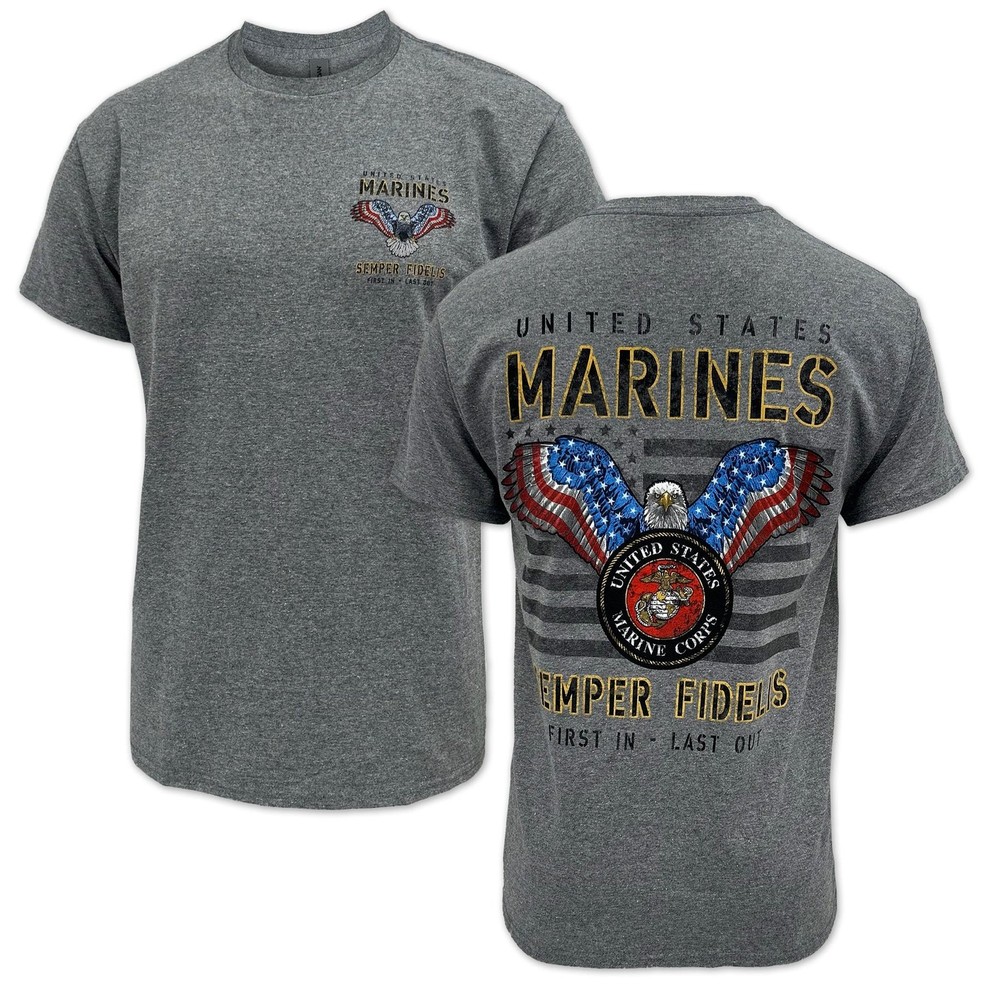 Marines Stars and Stripes T-Shirt
