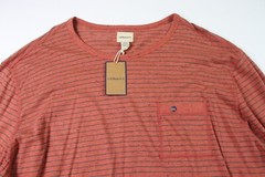 G.H. BASS & CO. New Men’s Pullover Crew Neck Long Sleeve Shirt Orange XXL