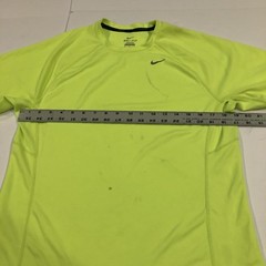 Nike Miler Dri Fit Running Basketball Cross Fit Yellow Mens Size Medium