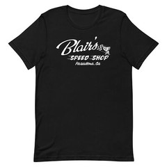 Blair’s Speed Shop California Racing Graphic Tee Shirt Unisex t-shirt