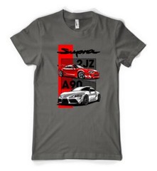 Japanese Supra Sportcar Classic Custom Car Personalised Unisex Adult T Shirt
