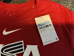 Nike USA World Baseball Classic Wordmark T-Shirt Size Medium