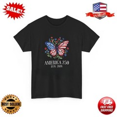 America US Flag Shirt, 250 1776 2026 250th Anniversary 4th of July T-Shirt
