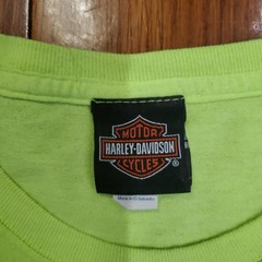 Harley-Davidson Shirt Mens Large Green Iron Steed Vacaville CA Graphic