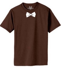 NW MEN’S PRINTED NECKTIE “BOW TIE” FUNNY HIPSTER T-SHIRT S M L XL 2XL 3X 4XL 5XL